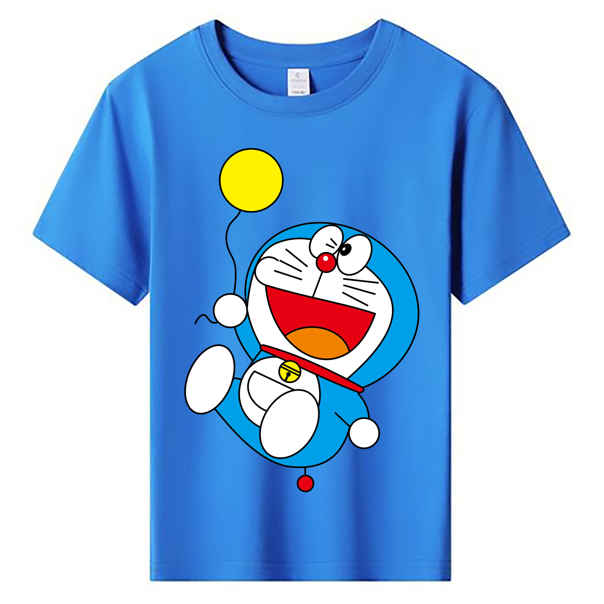 （画像用） ドラえもん Doraemon 綿100％キッズTシャツ（フロントプリント）